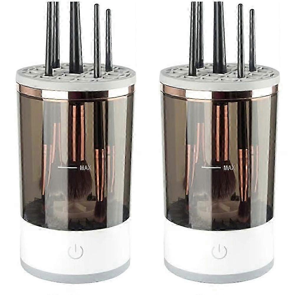 The Skin and Soul Makeup brush cleaning device