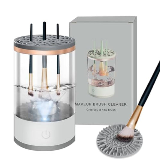 The Skin and Soul Makeup brush cleaning device